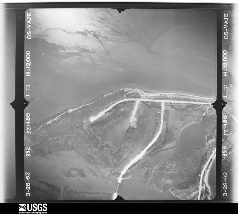 U.S. Geological Survey aerial photograph, 1962-03-28, scale 1:24000