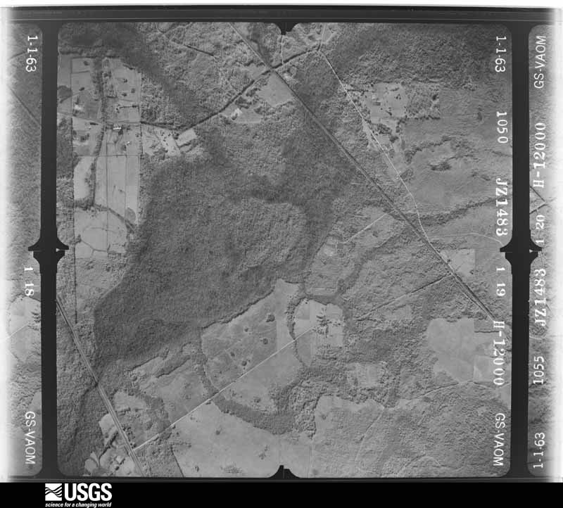 U.S. Geological Survey aerial photograph, 1963-01-01, scale 1:24000