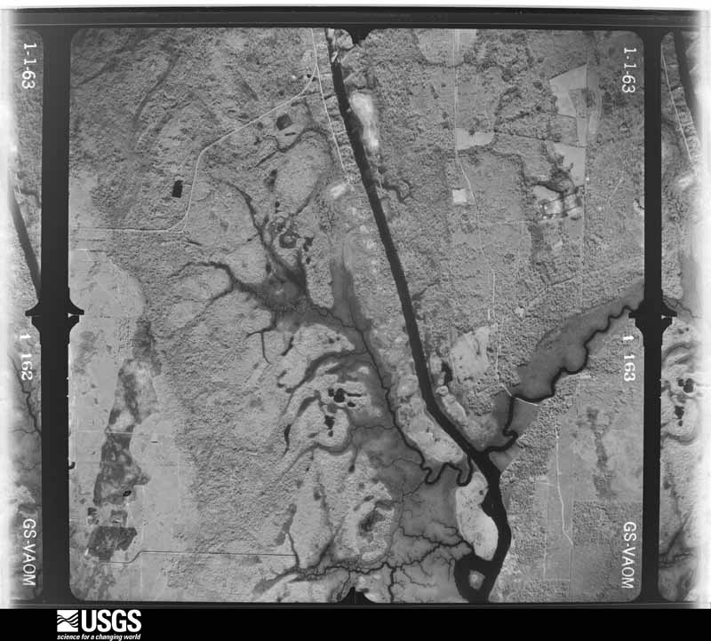 U.S. Geological Survey aerial photograph, 1963-01-01, scale 1:24000