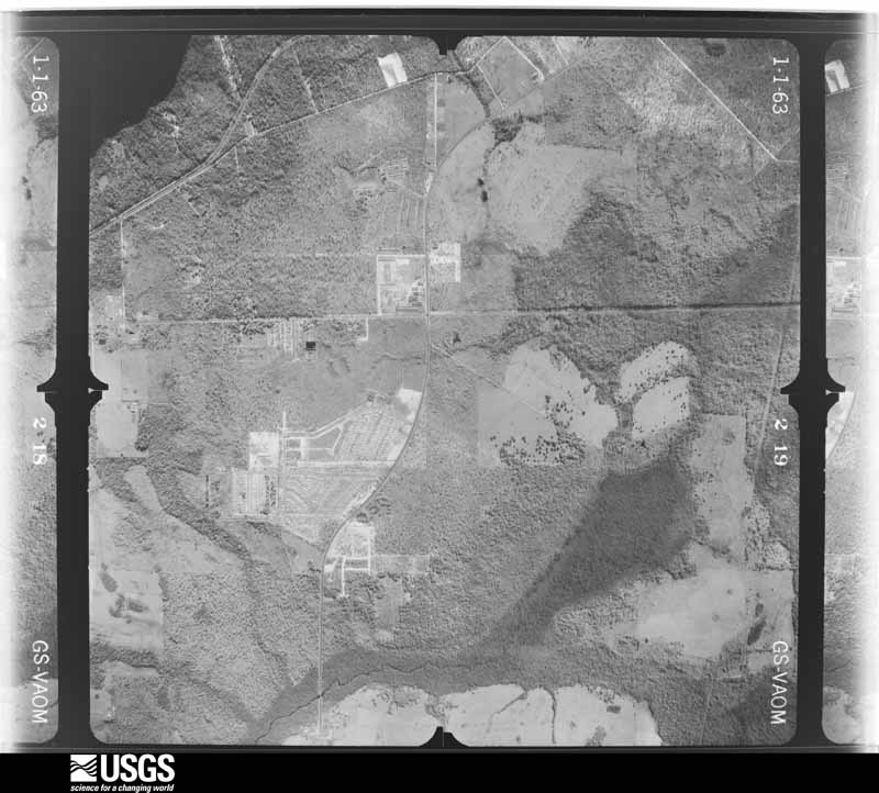 U.S. Geological Survey aerial photograph, 1963-01-01, scale 1:24000