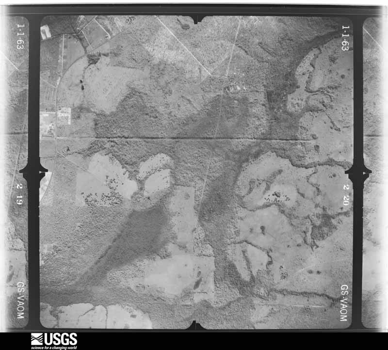 U.S. Geological Survey aerial photograph, 1963-01-01, scale 1:24000