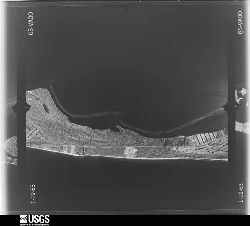 U.S. Geological Survey aerial photograph, 1963-01-28, scale 1:24000