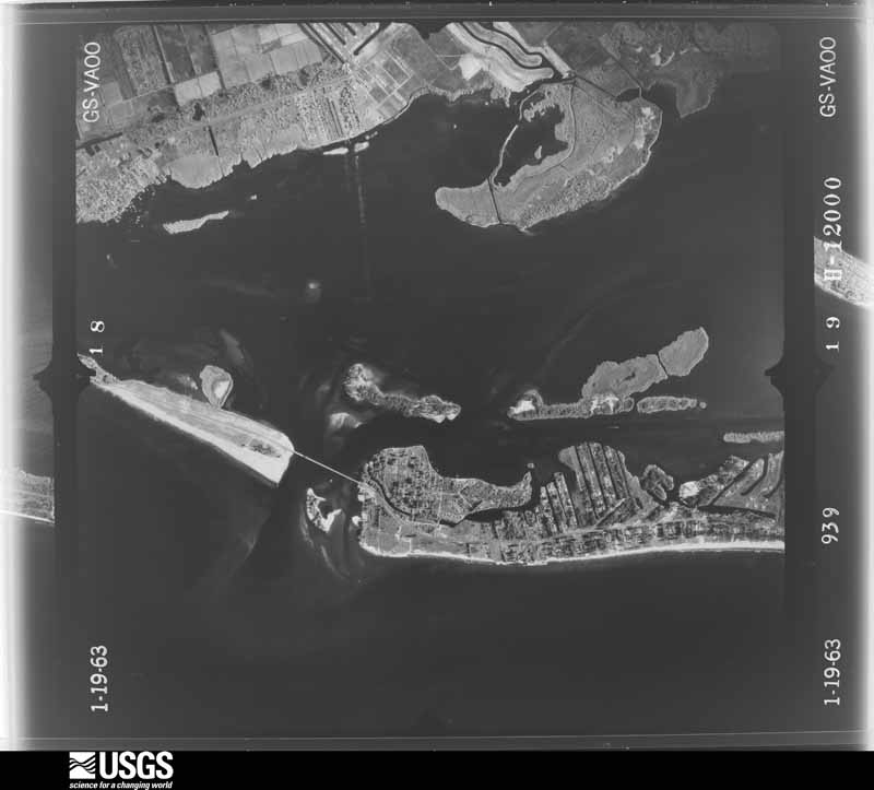 U.S. Geological Survey aerial photograph, 1963-01-28, scale 1:24000
