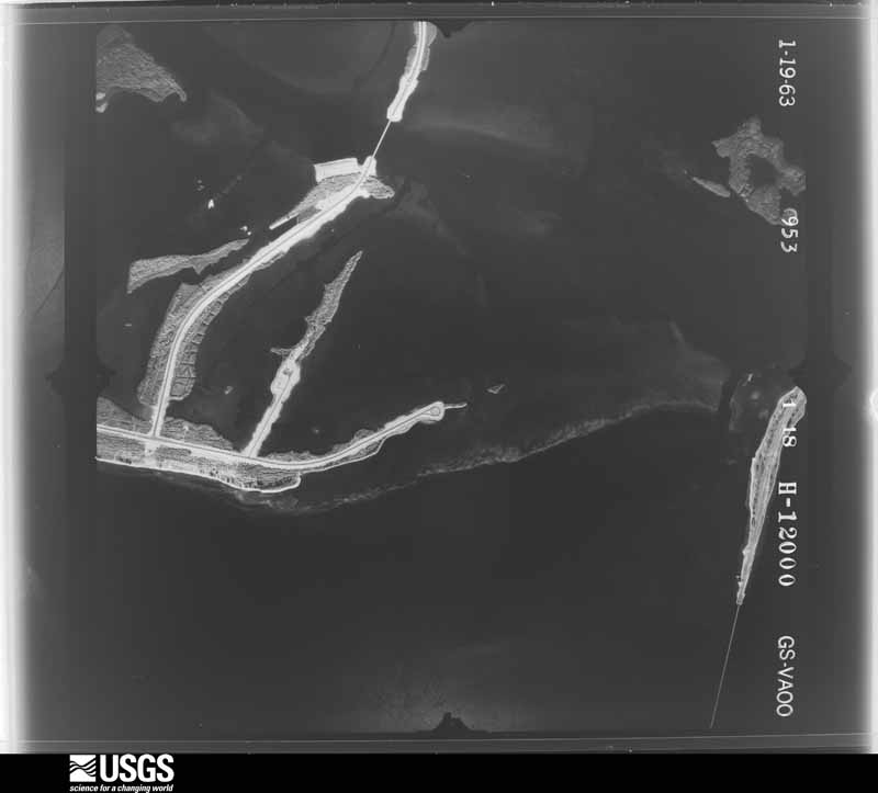 U.S. Geological Survey aerial photograph, 1963-01-28, scale 1:24000