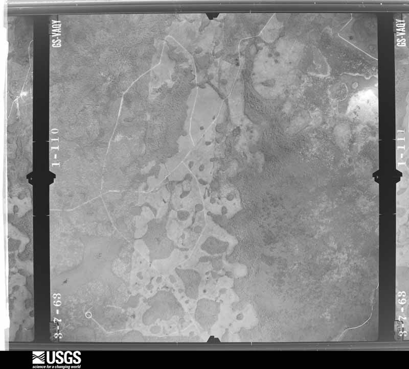 U.S. Geological Survey aerial photograph, 1963-03-07, scale 1:24000