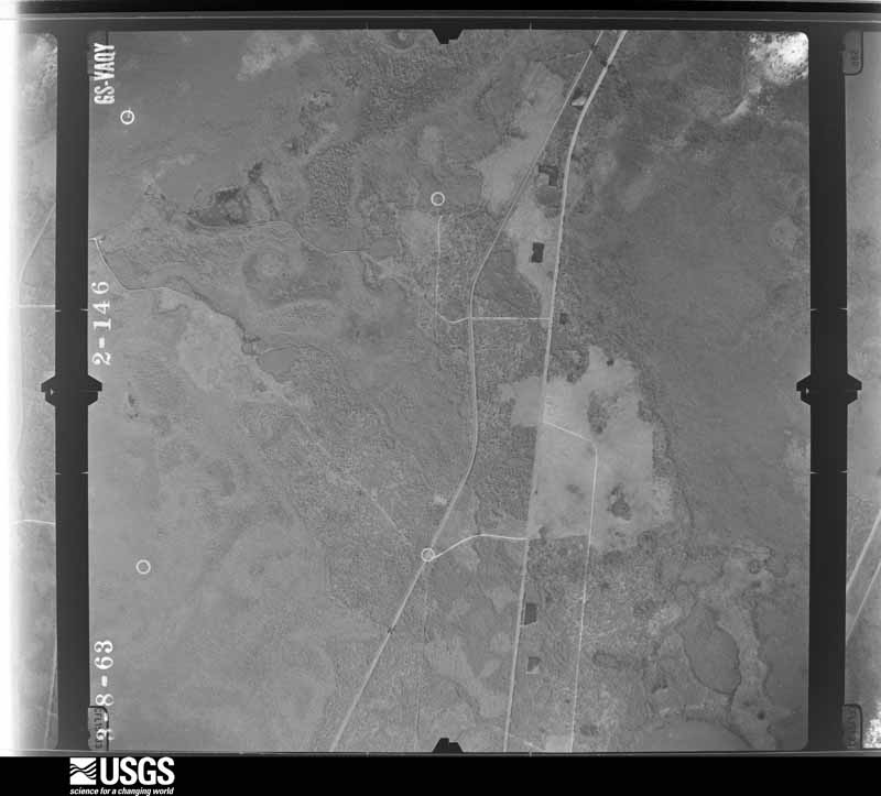 U.S. Geological Survey aerial photograph, 1963-03-08, scale 1:24000