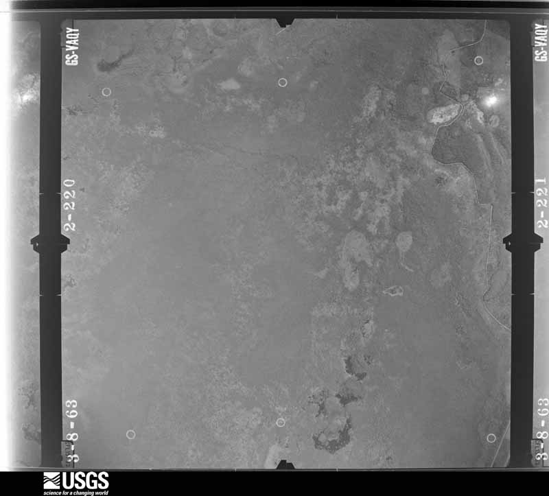 U.S. Geological Survey aerial photograph, 1963-03-08, scale 1:24000