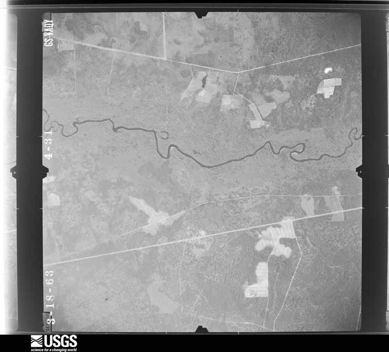 U.S. Geological Survey aerial photograph, 1963-03-18, scale 1:24000
