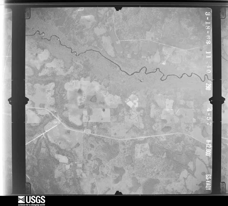 U.S. Geological Survey aerial photograph, 1963-03-18, scale 1:24000