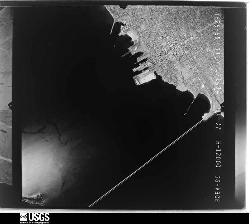 U.S. Geological Survey aerial photograph, 1965-01-25, scale 1:24000