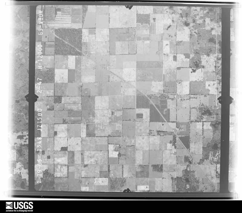 U.S. Geological Survey aerial photograph, 1965-01-19, scale 1:24000
