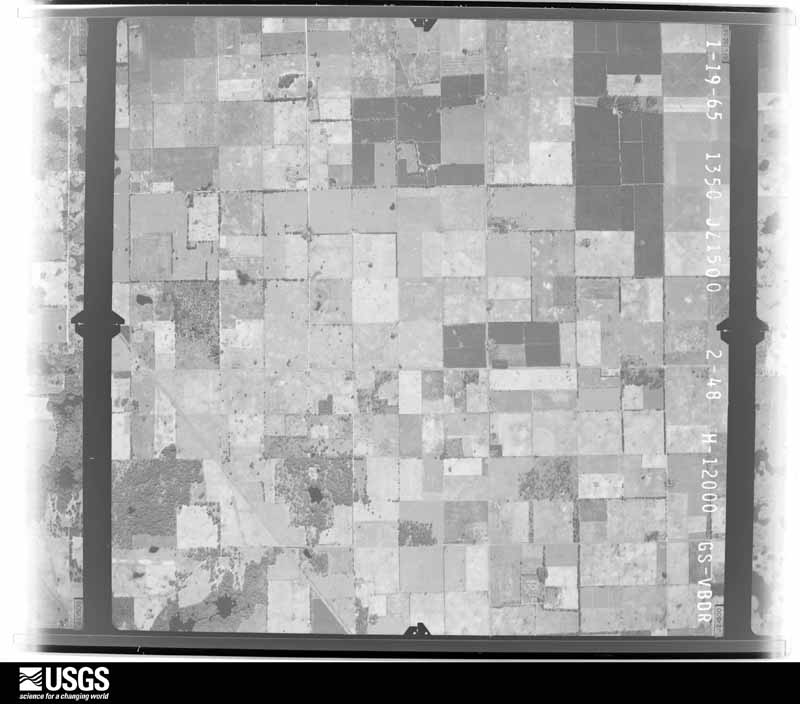 U.S. Geological Survey aerial photograph, 1965-01-19, scale 1:24000