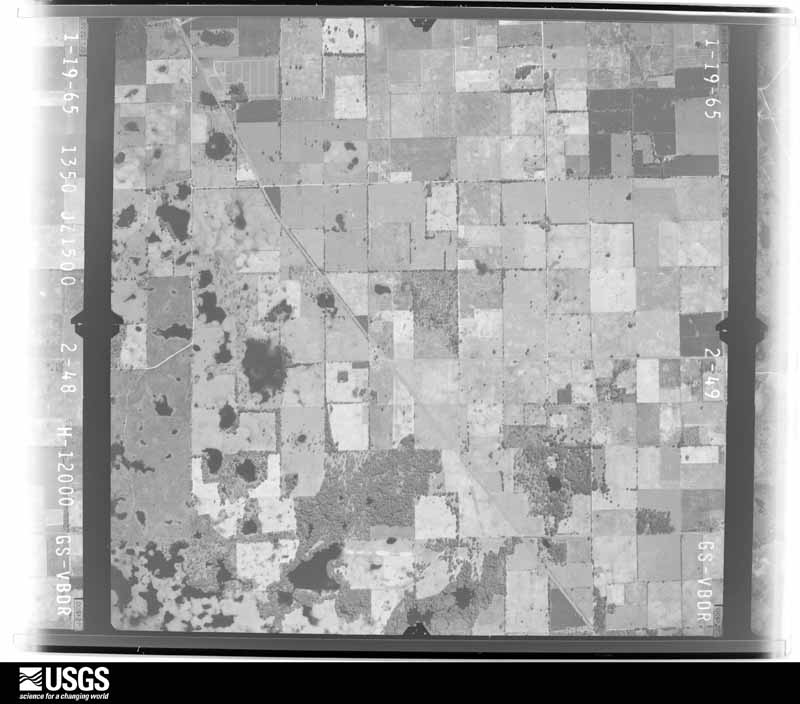 U.S. Geological Survey aerial photograph, 1965-01-19, scale 1:24000