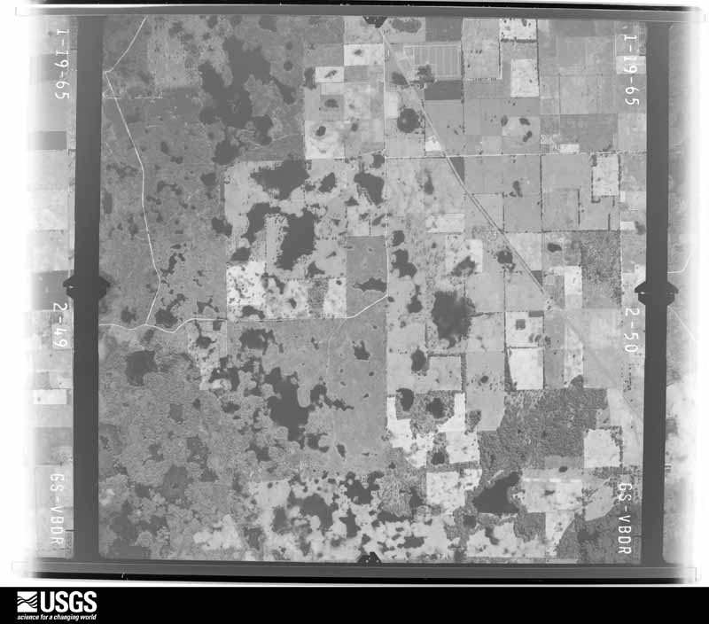 U.S. Geological Survey aerial photograph, 1965-01-19, scale 1:24000