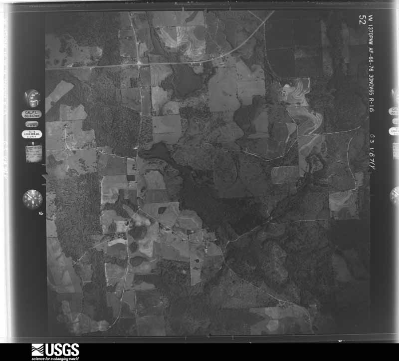 U.S. Geological Survey aerial photograph, 1965-11-30, scale 1:20000