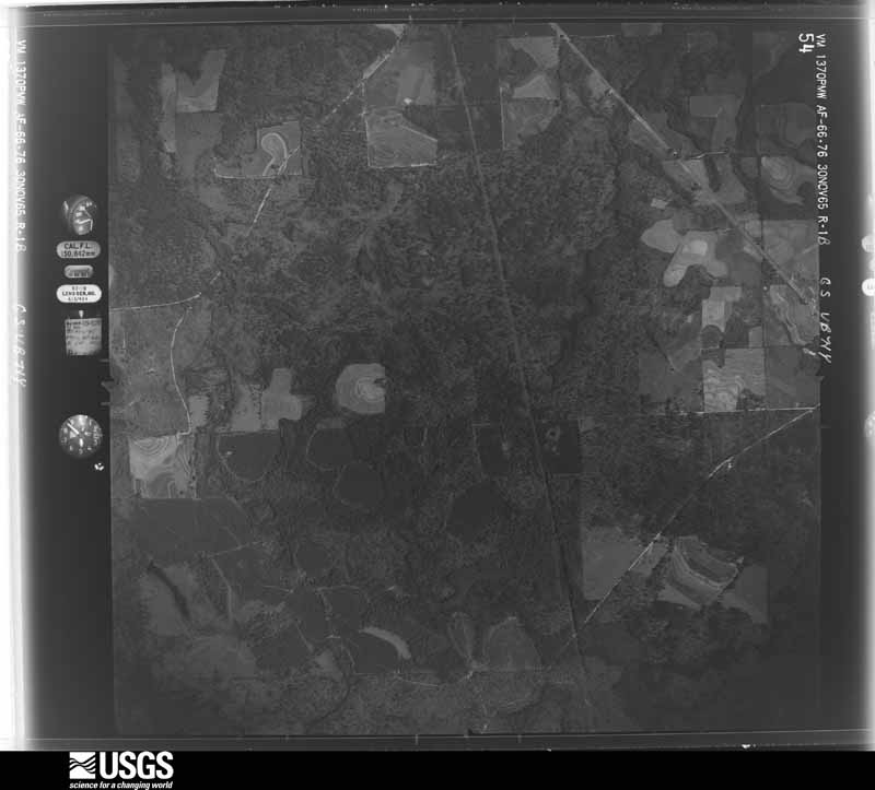 U.S. Geological Survey aerial photograph, 1965-11-30, scale 1:20000