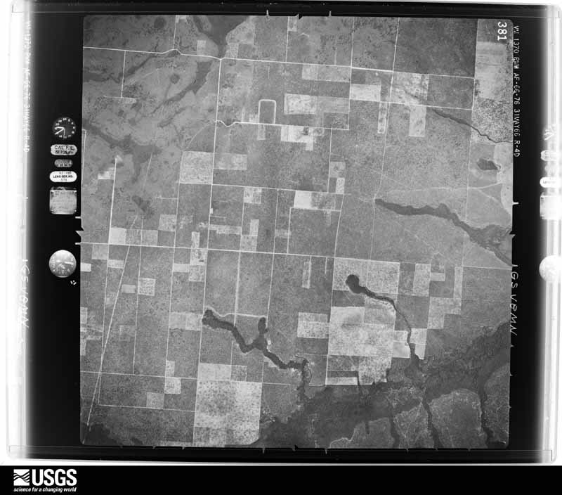 U.S. Geological Survey aerial photograph, 1966-05-31, scale 1:24300