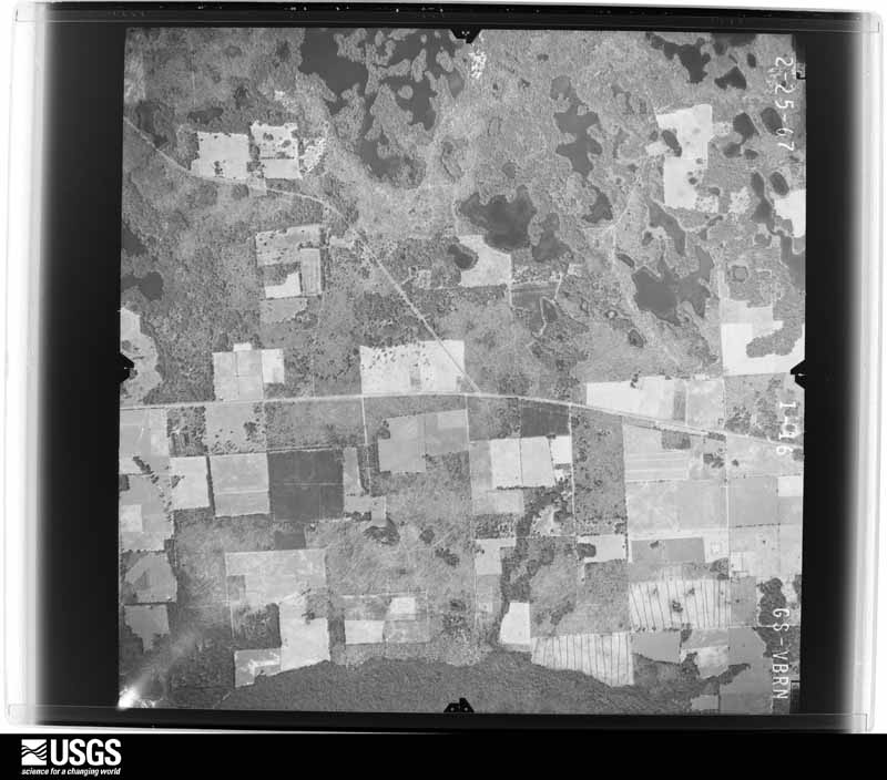 U.S. Geological Survey aerial photograph, 1967-02-25, scale 1:24000