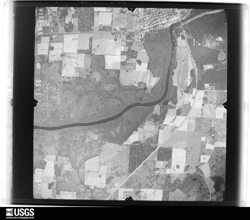 U.S. Geological Survey aerial photograph, 1967-02-25, scale 1:24000
