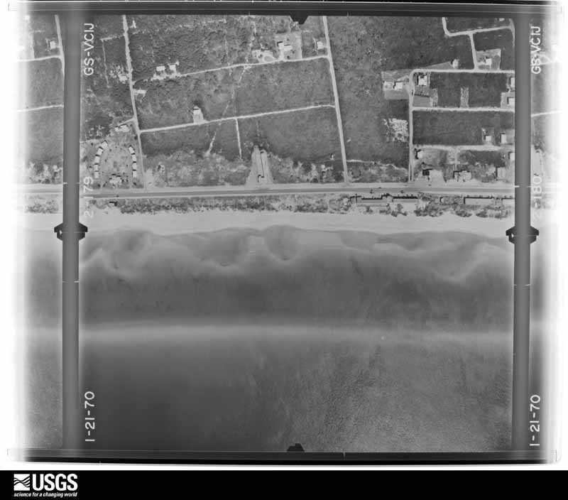 U.S. Geological Survey aerial photograph, 1970-01-21, scale 1:4000