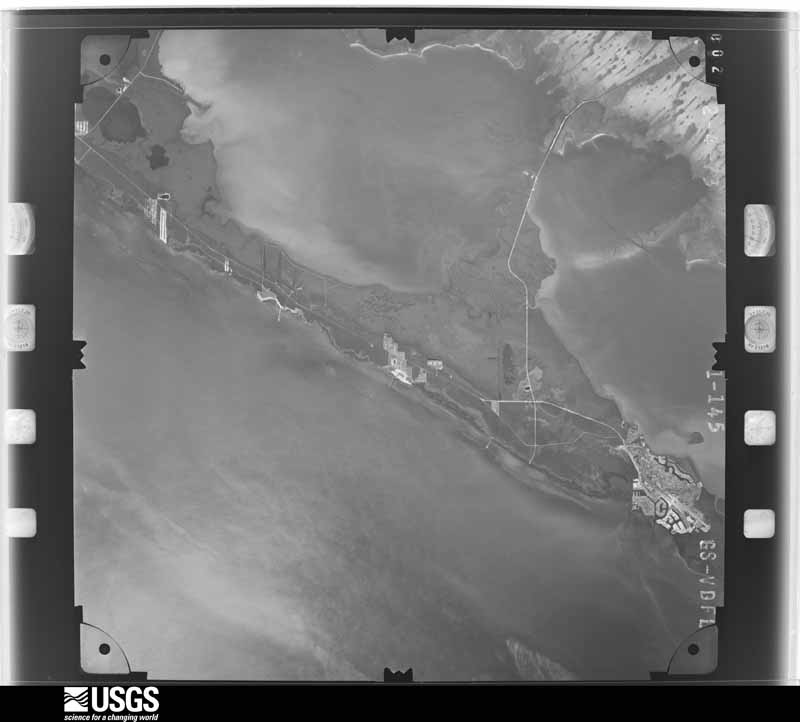 U.S. Geological Survey aerial photograph, 1973-02-04, scale 1:76000