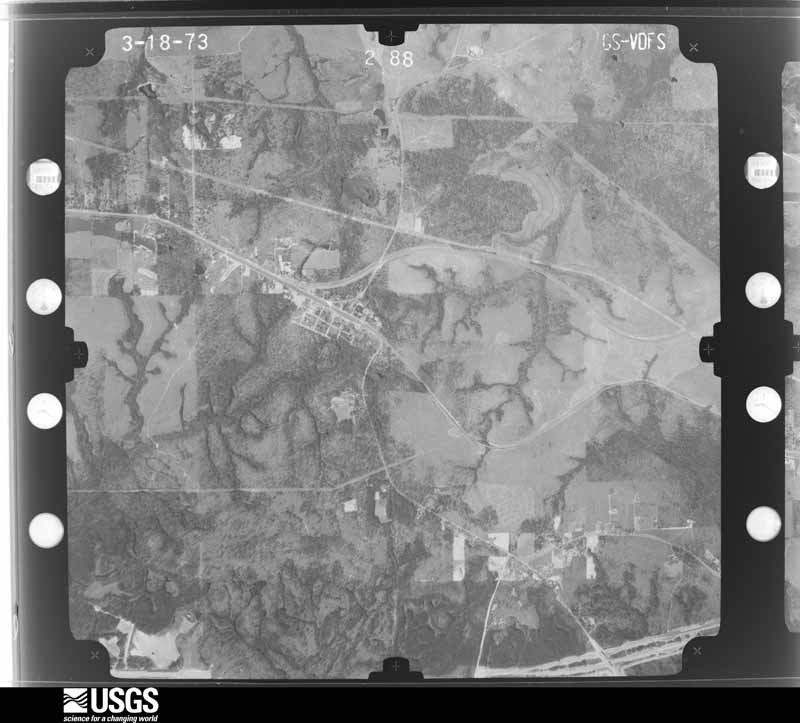 U.S. Geological Survey aerial photograph, 1973-03-01, scale 1:24000