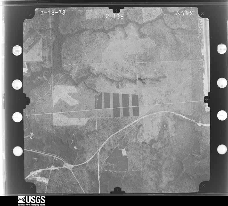 U.S. Geological Survey aerial photograph, 1973-03-01, scale 1:24000
