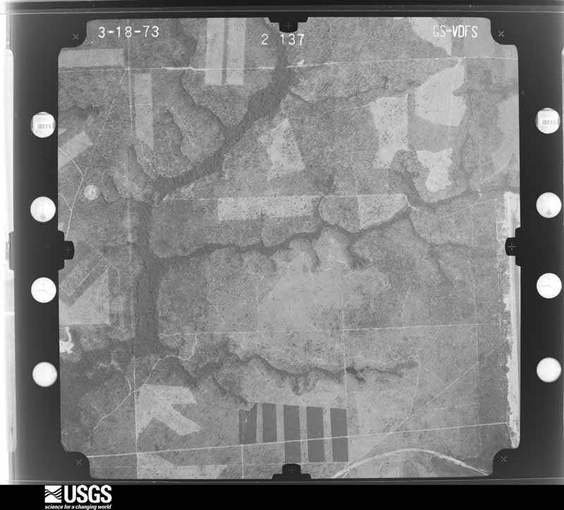 U.S. Geological Survey aerial photograph, 1973-03-01, scale 1:24000
