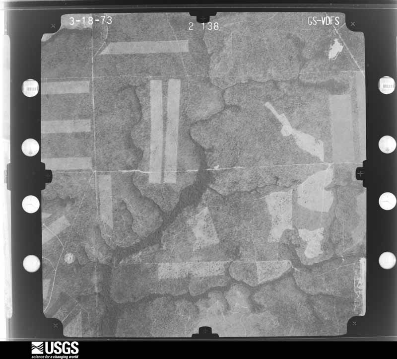U.S. Geological Survey aerial photograph, 1973-03-01, scale 1:24000