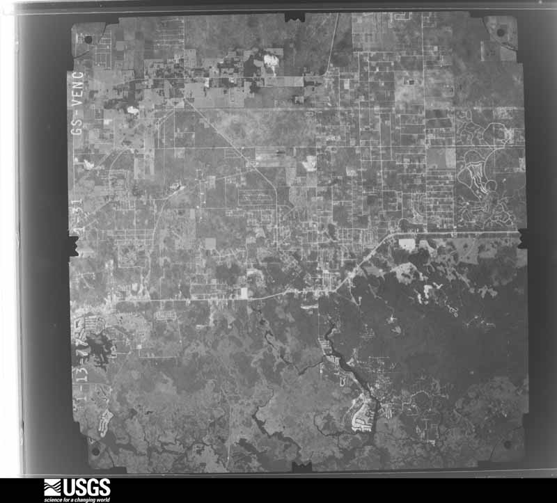 U.S. Geological Survey aerial photograph, 1977-11-13, scale 1:80000