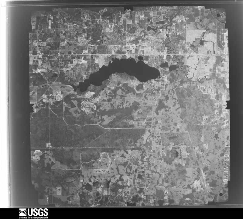 U.S. Geological Survey aerial photograph, 1977-11-13, scale 1:80000