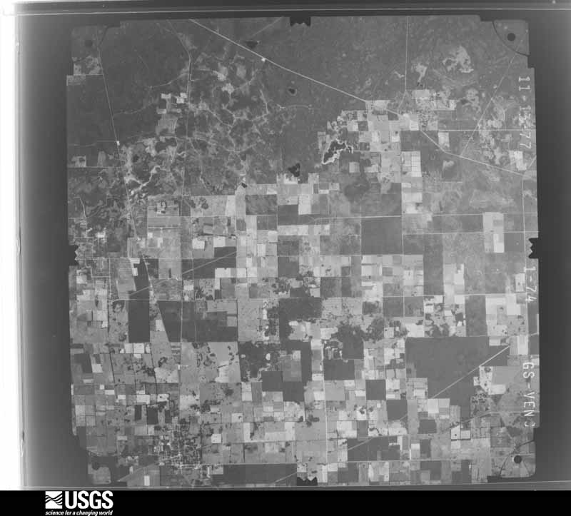 U.S. Geological Survey aerial photograph, 1977-11-13, scale 1:80000