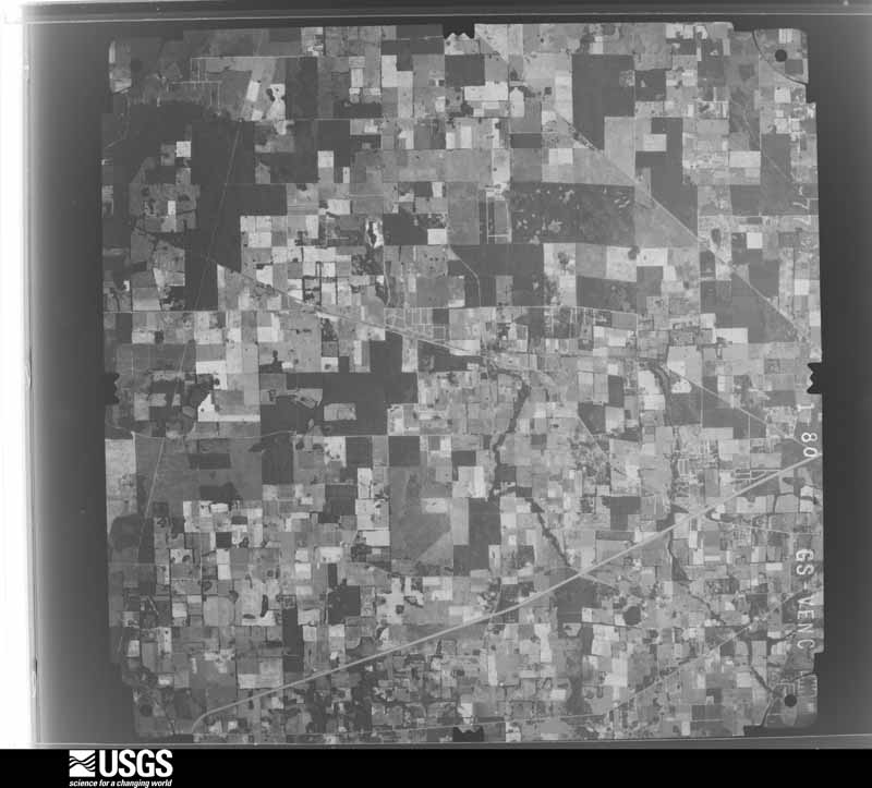 U.S. Geological Survey aerial photograph, 1977-11-13, scale 1:80000
