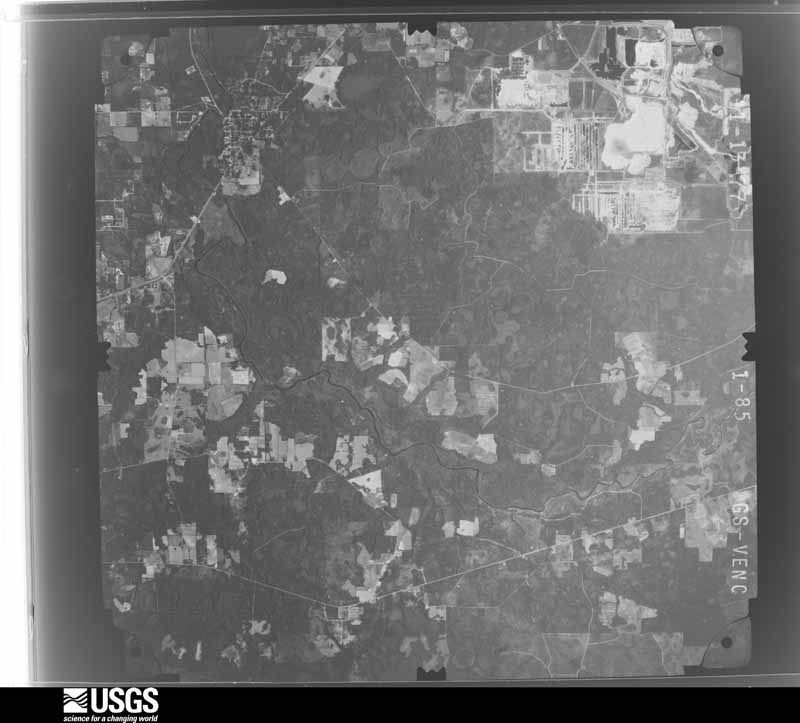 U.S. Geological Survey aerial photograph, 1977-11-13, scale 1:80000