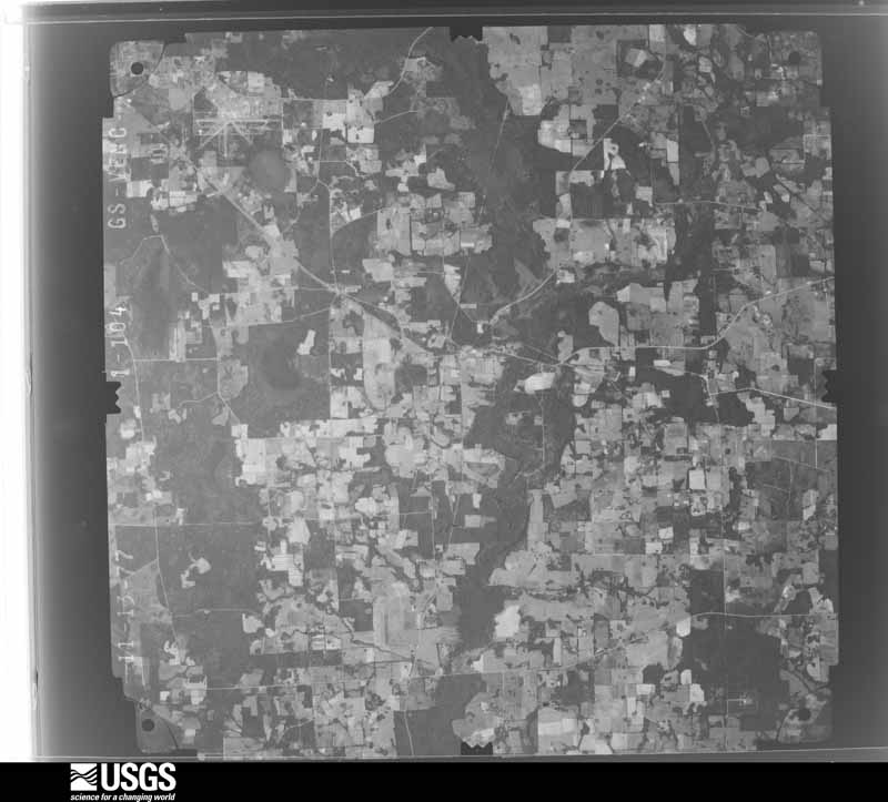 U.S. Geological Survey aerial photograph, 1977-11-13, scale 1:80000