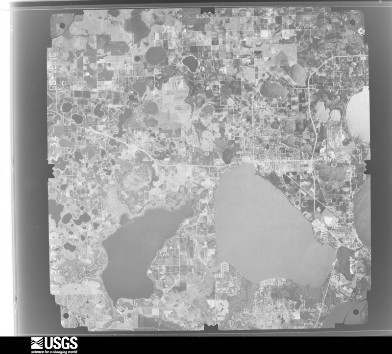 U.S. Geological Survey aerial photograph, 1977-11-26, scale 1:80000