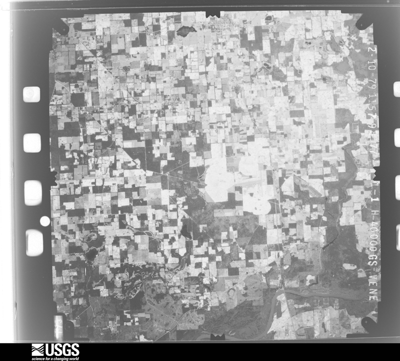 U.S. Geological Survey aerial photograph, 1979-03-01, scale 1:80000