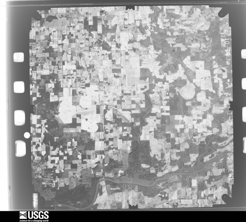 U.S. Geological Survey aerial photograph, 1979-03-01, scale 1:80000