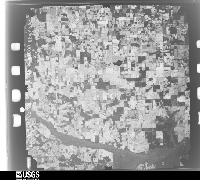 U.S. Geological Survey aerial photograph, 1979-03-01, scale 1:80000