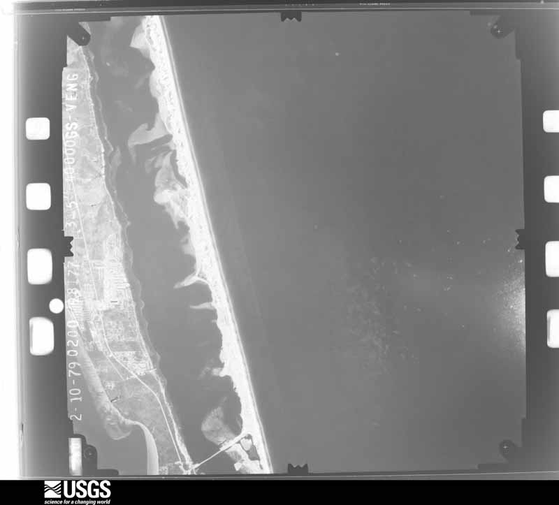 U.S. Geological Survey aerial photograph, 1979-02-01, scale 1:80000