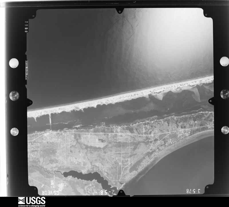 U.S. Geological Survey aerial photograph, 1978-03-05, scale 1:80000