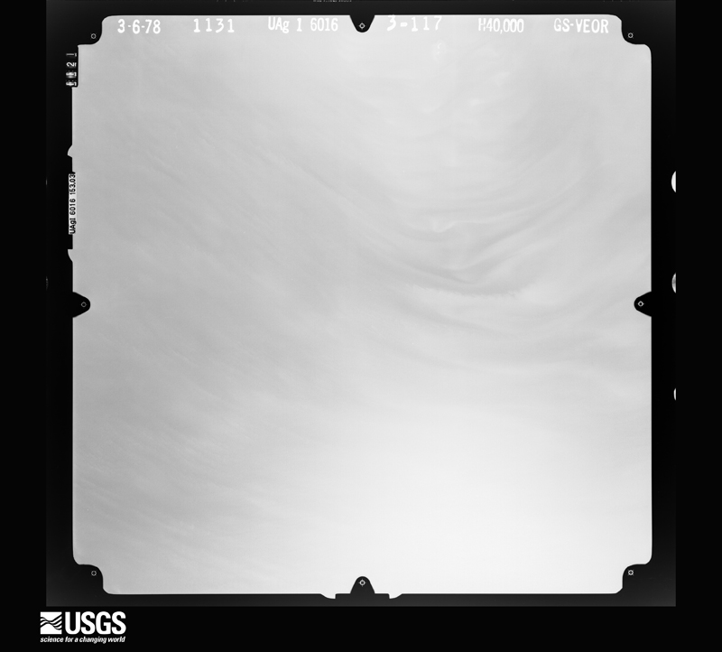 U.S. Geological Survey aerial photograph, 1978-03-06, scale 1:80000