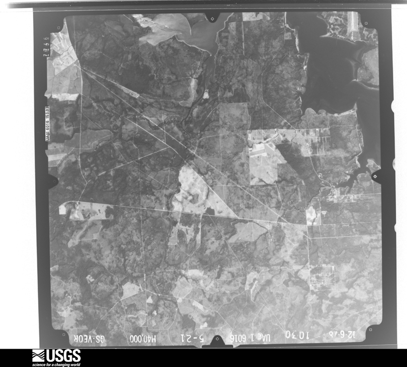 U.S. Geological Survey aerial photograph, 1978-12-06, scale 1:80000