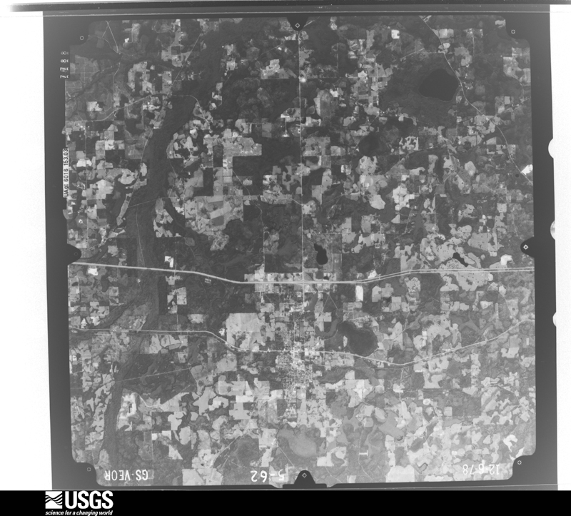 U.S. Geological Survey aerial photograph, 1978-12-06, scale 1:80000