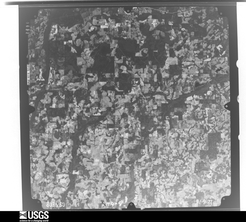 U.S. Geological Survey aerial photograph, 1978-12-06, scale 1:80000