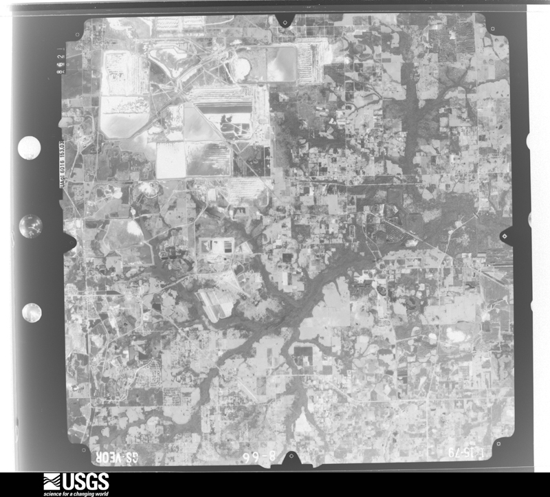 U.S. Geological Survey aerial photograph, 1979-01-15, scale 1:80000
