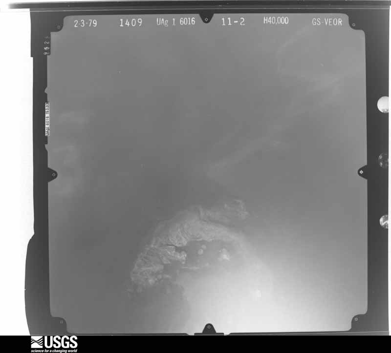 U.S. Geological Survey aerial photograph, 1979-02-03, scale 1:80000