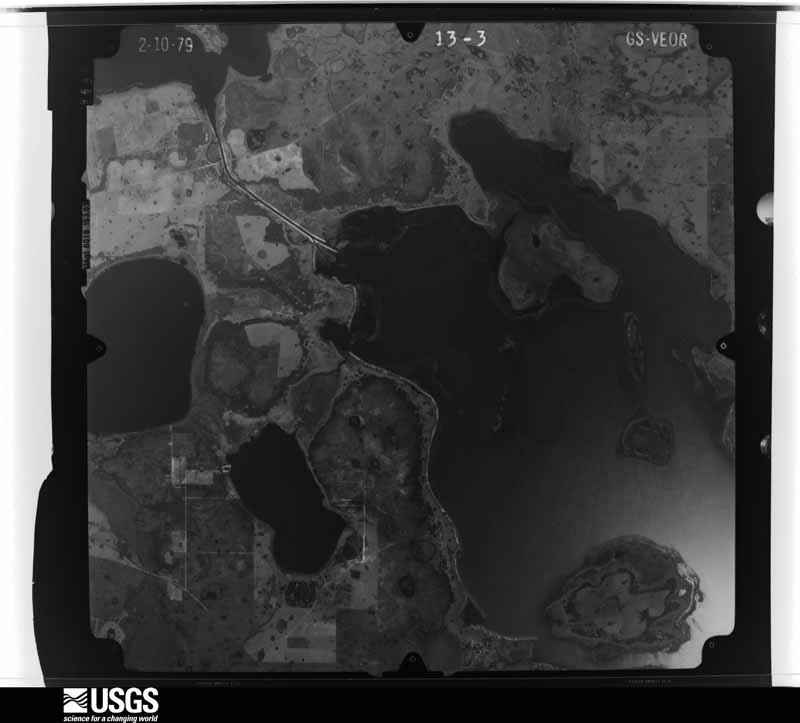 U.S. Geological Survey aerial photograph, 1979-02-10, scale 1:80000
