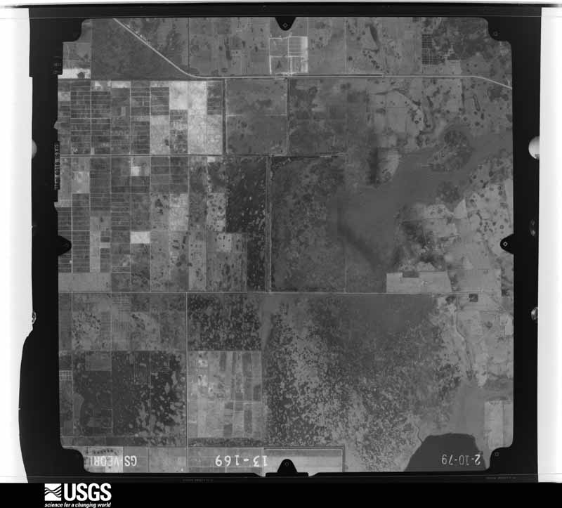 U.S. Geological Survey aerial photograph, 1979-02-10, scale 1:80000