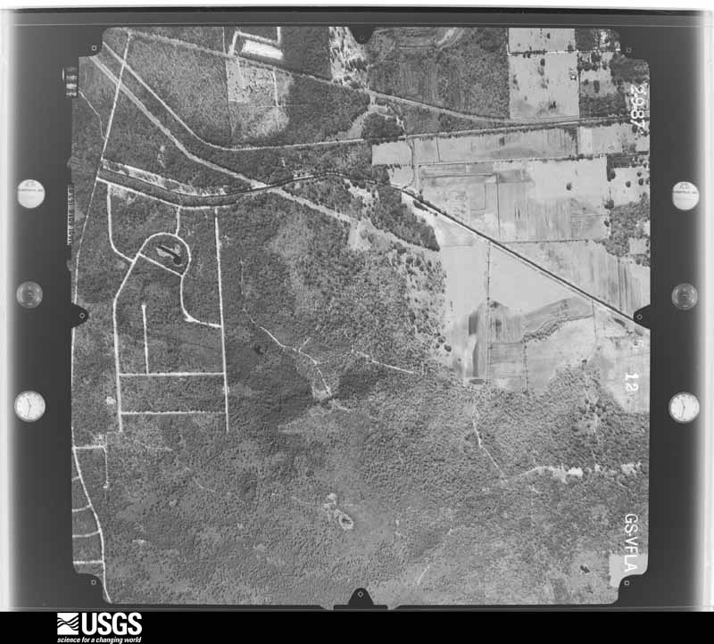 U.S. Geological Survey aerial photograph, 1987-02-13, scale 1:15000